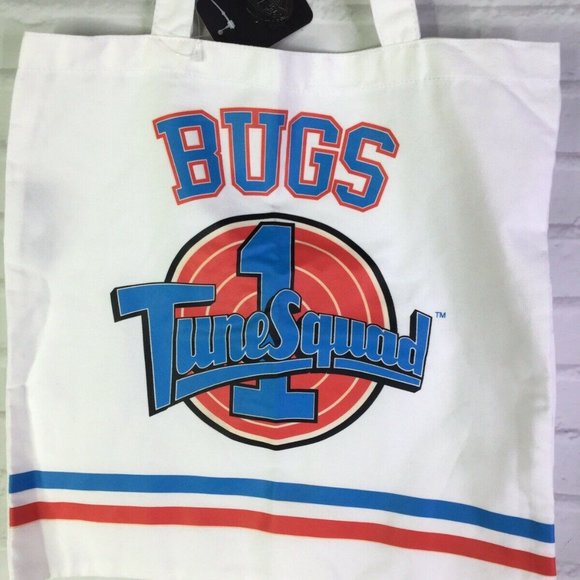 Space Jam Tune Squad Bugs Bunny Shopper Tote Bag - Picture 2 of 6